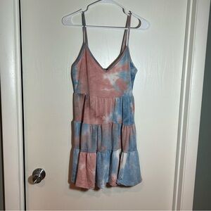 21‎ Saints tie dye dress medium